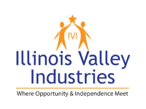 Illinois Valley Industries logo with motto